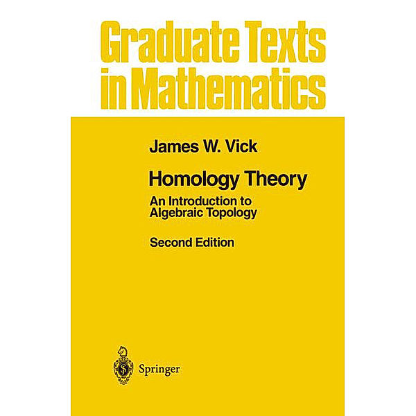 Homology Theory, James W. Vick