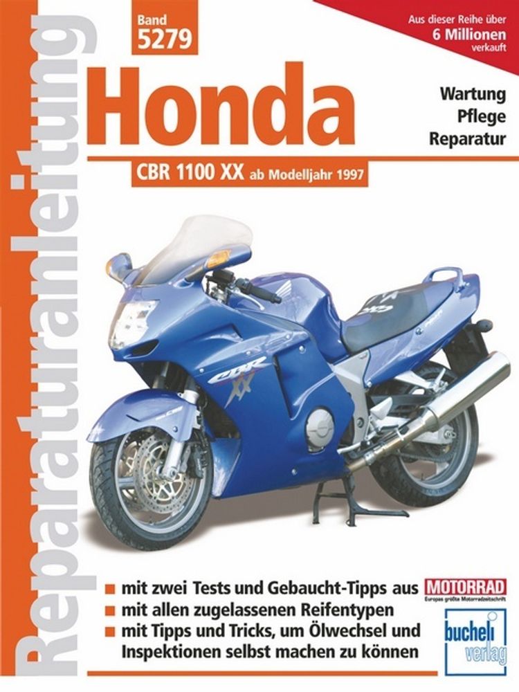 Honda CBR 1100 XX ab Modelljahr 1997 Buch versandkostenfrei - Weltbild.de