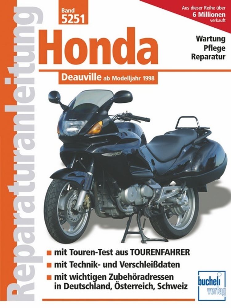 Honda Deauville ab Modelljahr 1998 Buch versandkostenfrei bei Weltbild.de  bestellen