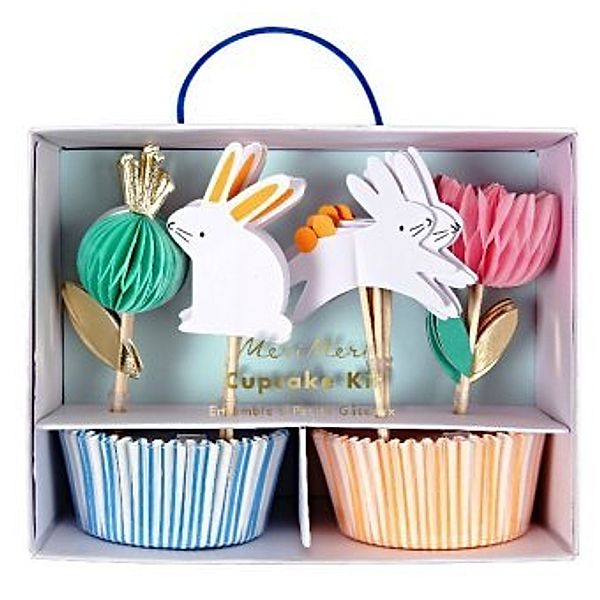 Honeycomb Bunny Cupcake Kit