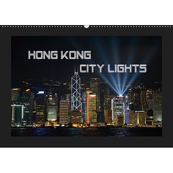 Hongkong - City Lights (Wandkalender 2019 DIN A2 quer), Wolfgang Schömig