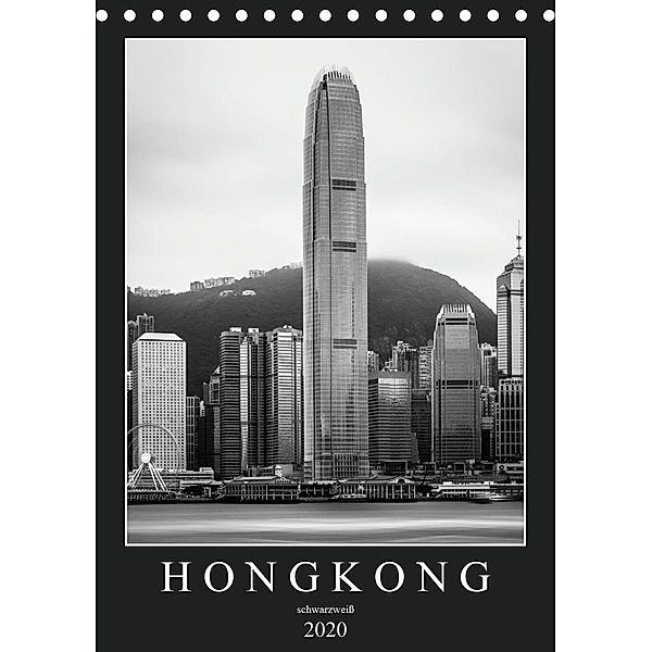 Hongkong schwarzweiß (Tischkalender 2020 DIN A5 hoch), Sebastian Rost