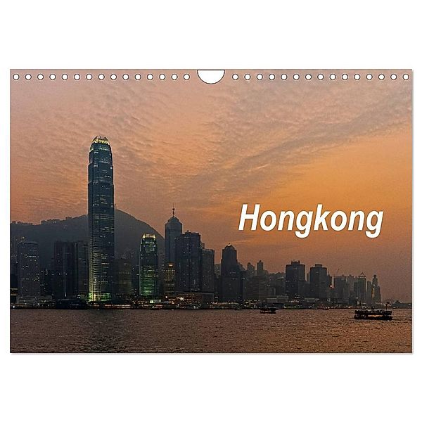 Hongkong (Wandkalender 2024 DIN A4 quer), CALVENDO Monatskalender, Dieter Gödecke