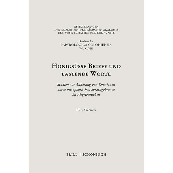 Honigsüsse Briefe und lastende Worte, Eleni Skarsouli