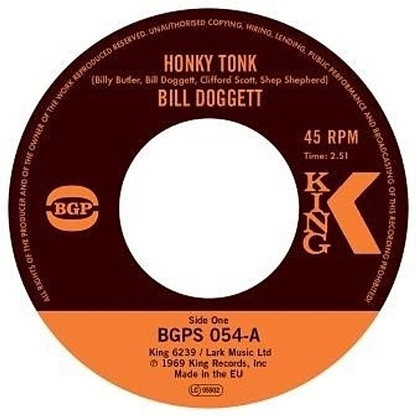 Honky Tonk/Honky Tonk Popcorn, Bill Doggett