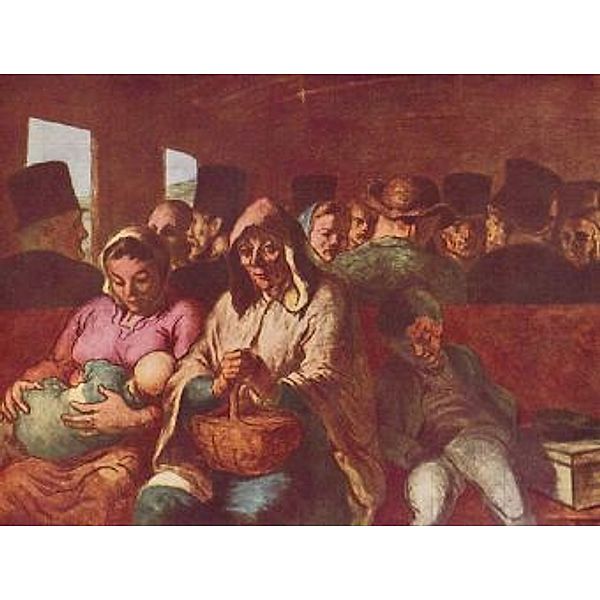 Honoré Daumier - Abteil dritter Klasse - 1.000 Teile (Puzzle)