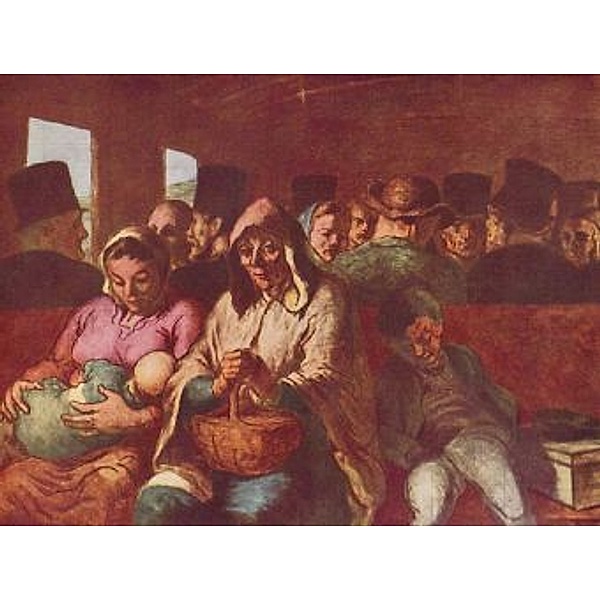 Honoré Daumier - Abteil dritter Klasse - 200 Teile (Puzzle)