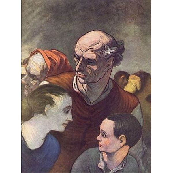 Honoré Daumier - Die Familie auf der Barrikade - 2.000 Teile (Puzzle)