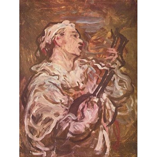 Honoré Daumier - Pierrot mit der Guitarre - 1.000 Teile (Puzzle)