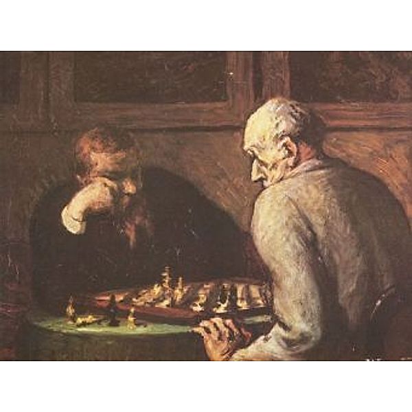 Honoré Daumier - Schachspieler - 1.000 Teile (Puzzle)
