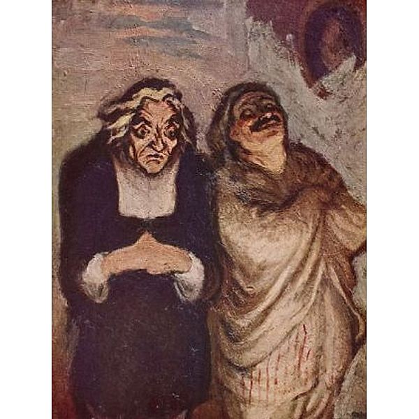 Honoré Daumier - Szene aus einer Komödie von Molière - 1.000 Teile (Puzzle)