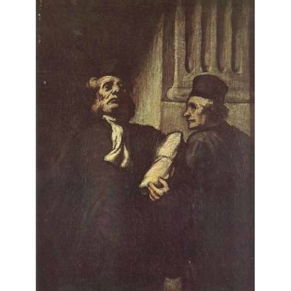 Honoré Daumier - Zwei Advokaten - 200 Teile (Puzzle)