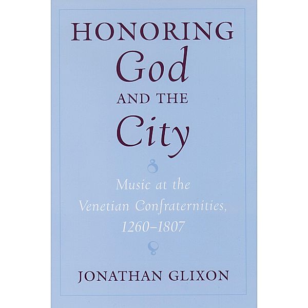 Honoring God and the City, Jonathan Glixon