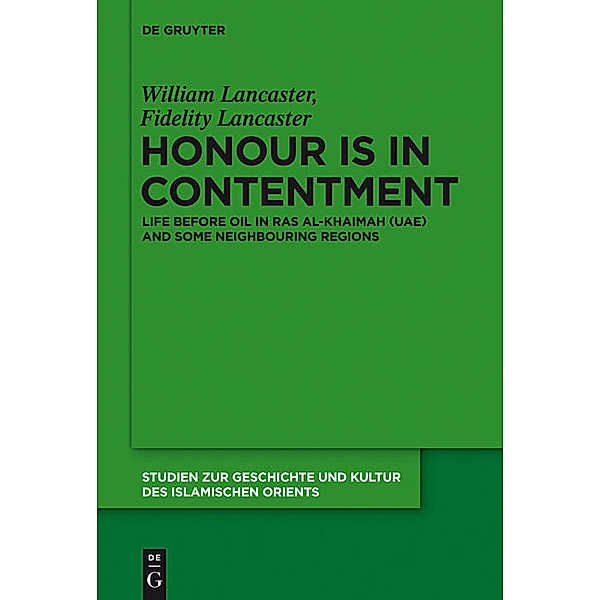 Honour Is in Contentment, William O. Lancaster, Fidelity C. Lancaster