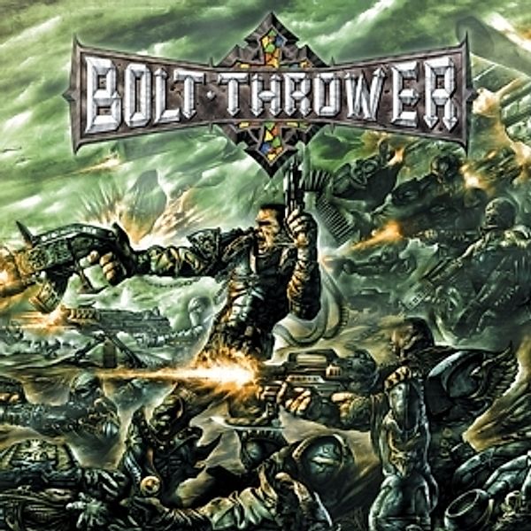 Honour Valour Pride (Battery Olive Khaki Marbled) (Vinyl), Bolt Thrower