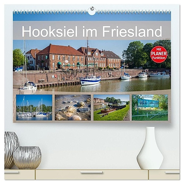 Hooksiel im Friesland (hochwertiger Premium Wandkalender 2024 DIN A2 quer), Kunstdruck in Hochglanz, Marlen Rasche
