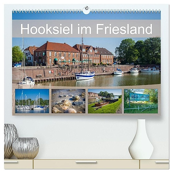 Hooksiel im Friesland (hochwertiger Premium Wandkalender 2025 DIN A2 quer), Kunstdruck in Hochglanz, Calvendo, Marlen Rasche