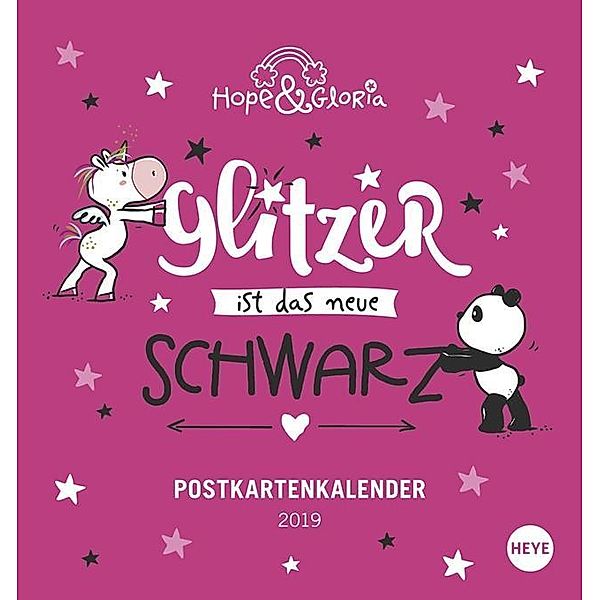 Hope & Gloria Postkartenkalender 2019