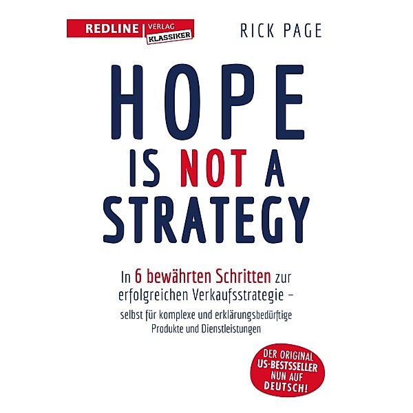 Hope is not a Strategy, Rick Page