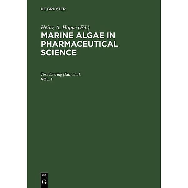 Hoppe, Heinz A.: Marine Algae in Pharmaceutical Science. Vol. 1