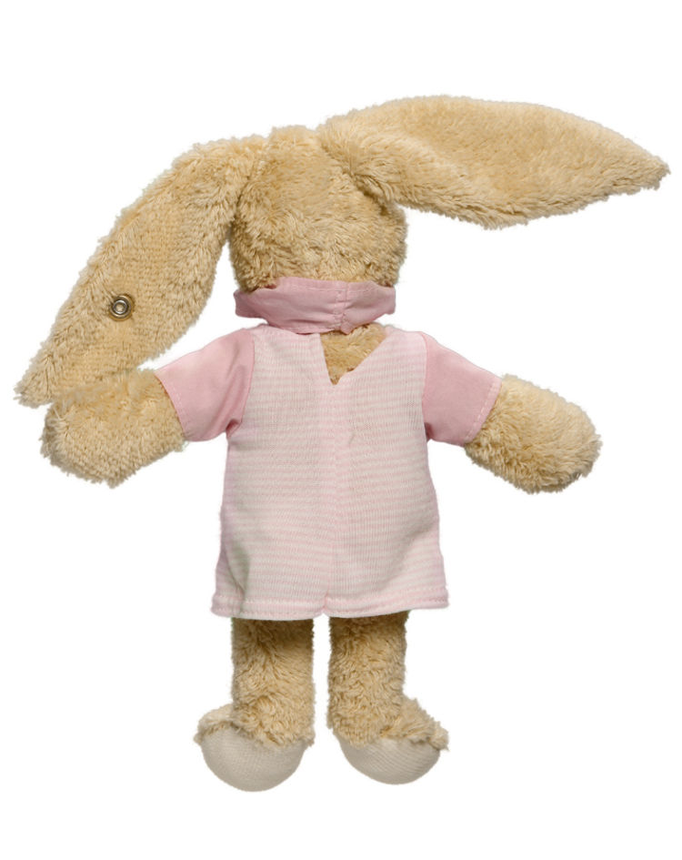 Hoppel Hase aus Bio-Baumwolle in rosa kaufen | tausendkind.at