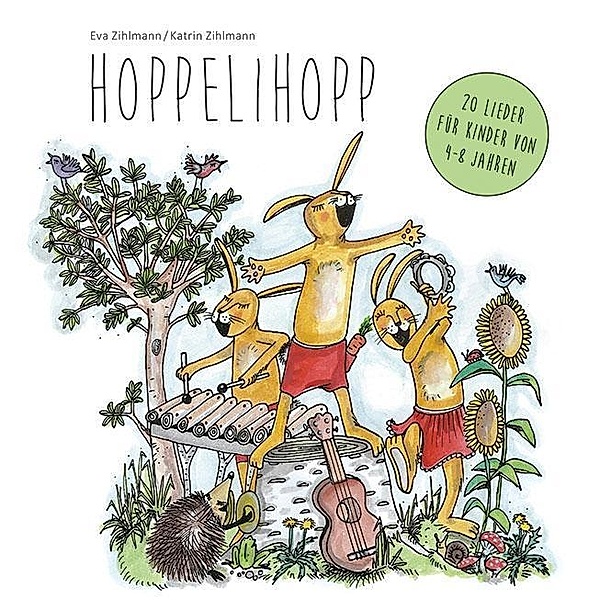 Hoppelihopp, 1 Audio-CD, Katrin Zihlmann, Audio-CD Hoppelihopp CD, Eva Zihlmann