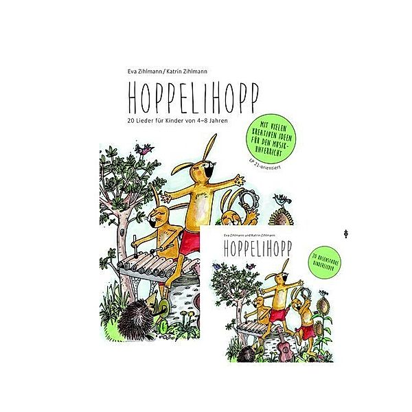 Hoppelihopp / Hoppelihopp, m. 2 Audio-CDs, Katrin Zihlmann, Eva Zihlmann