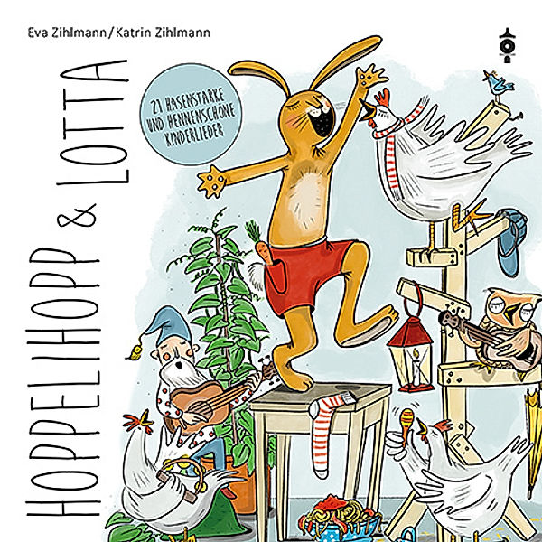 Hoppelihopp und Lotta (CD),Audio-CD, Eva Zihlmann, Katrin Zihlmann