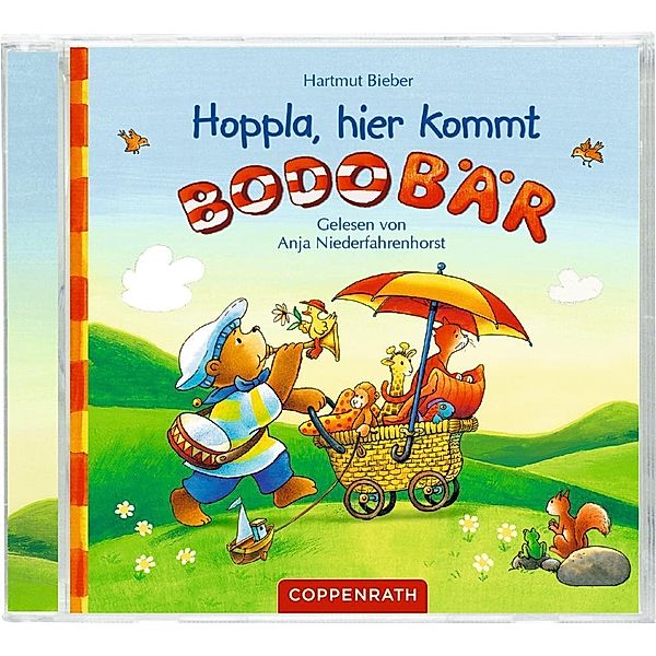 Hoppla, hier kommt Bodo Bär!, 1 Audio-CD, Hartmut Bieber