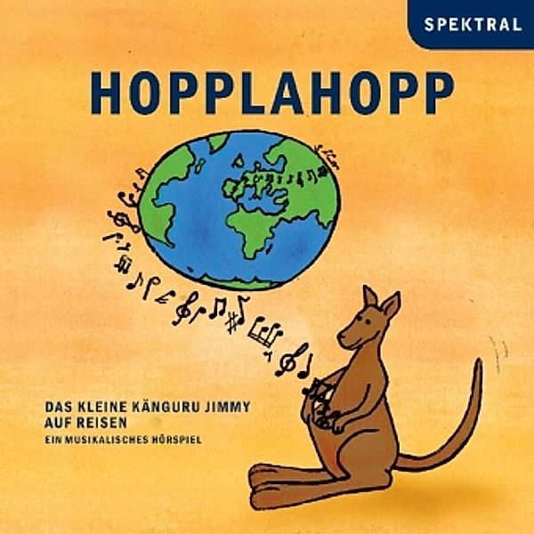Hopplahopp - Das kleine Känguru Jimmy auf Reisen,1 Audio-CD, Jakob Straub