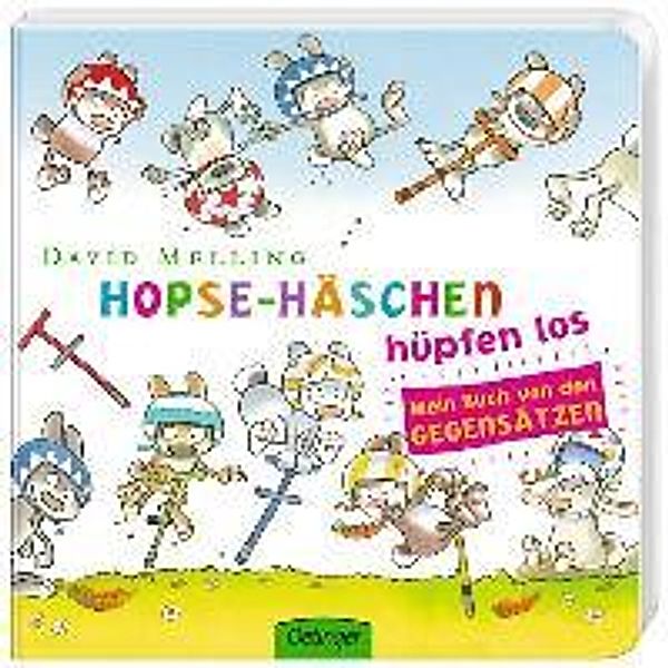 Hopse-Häschen hüpfen los, David Melling