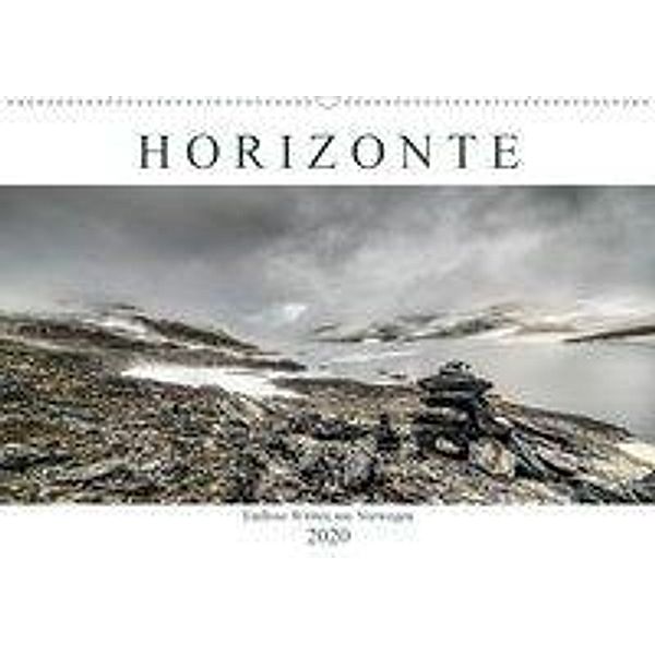 Horizonte - Endlose Weiten aus Norwegen (Wandkalender 2020 DIN A2 quer), Carmen Steiner und Matthias Konrad