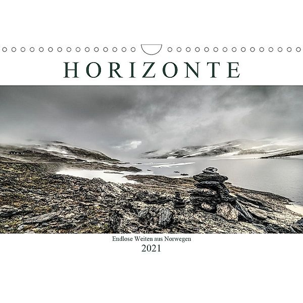 Horizonte - Endlose Weiten aus Norwegen (Wandkalender 2021 DIN A4 quer), Carmen Steiner und Matthias Konrad