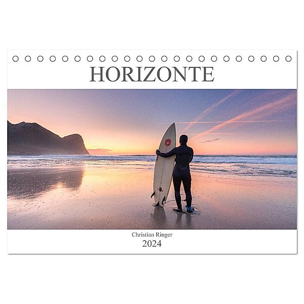 Horizonte (Tischkalender 2024 DIN A5 quer), CALVENDO Monatskalender, Christian Ringer