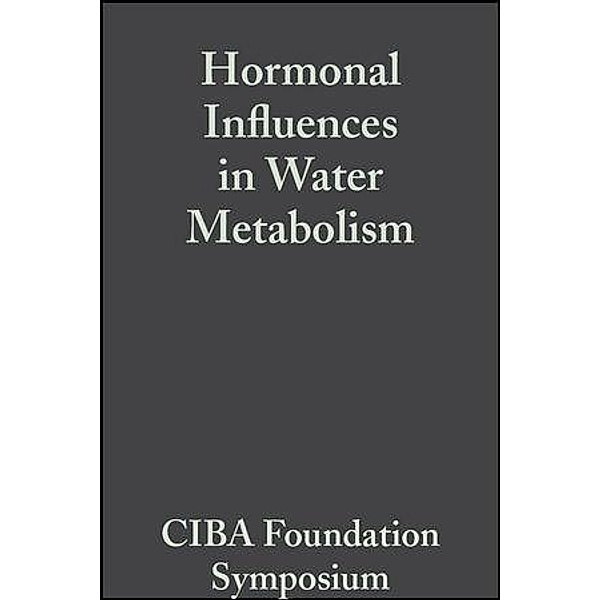 Hormonal Influences in Water Metabolism, Volume 4