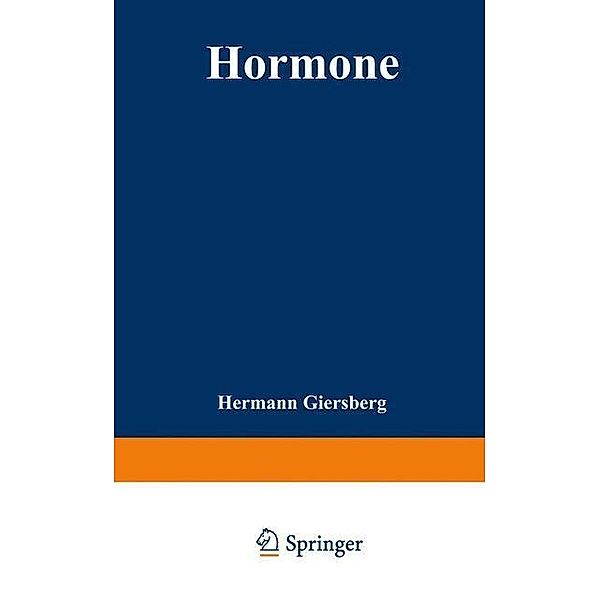 Hormone / Verständliche Wissenschaft Bd.32, Hermann Giersberg