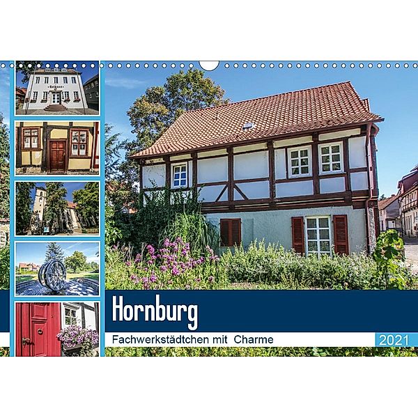 Hornburg Fachwerkstädtchen mit Charme (Wandkalender 2021 DIN A3 quer), Anke Fietzek