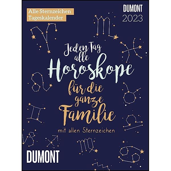 Horoskope für die ganze Familie 2023 Tagesabreißkalender - Horoskopkalender - 11,8x15,9