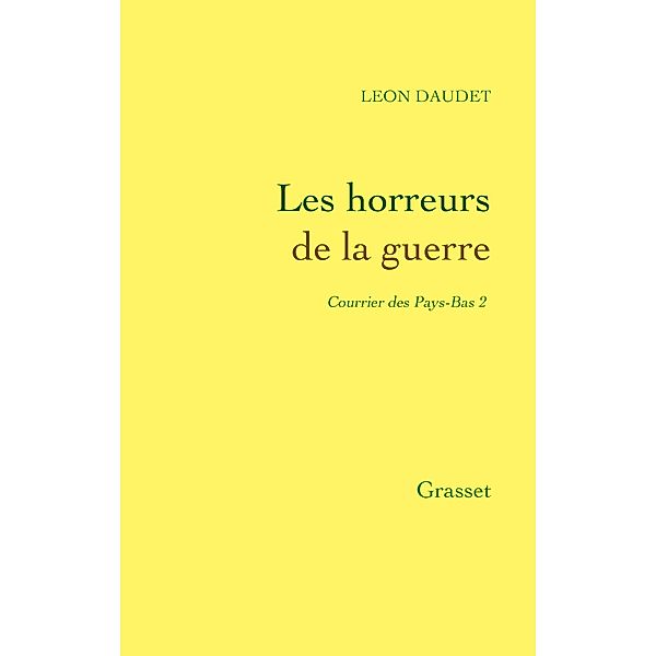 Horreurs de la guerre / Littérature Française, Alphonse Daudet