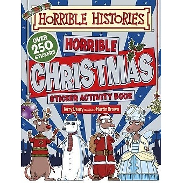 Horrible Christmas Sticker Activity Book, Terry Deary
