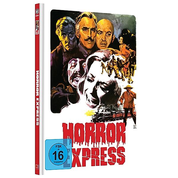 Horror Express, Peter Cushing Alberto de Mendoza Christopher Lee