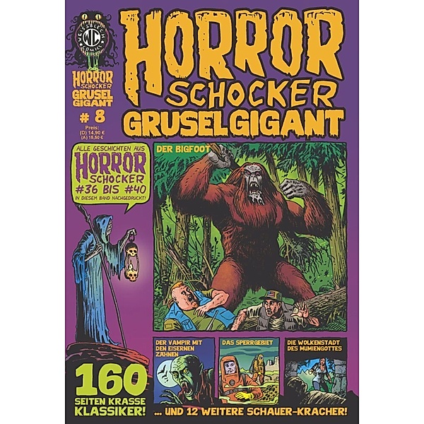 Horrorschocker Grusel Gigant 8, Levin Kurio, Rainer F. Engel, Roman Turowski