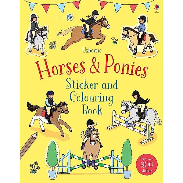 Horses & Ponies Sticker and Colouring Book, Fiona Patchett, Jessica Greenwell