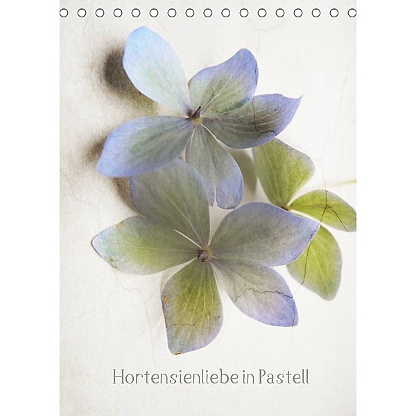 Hortensienliebe in Pastell (Tischkalender 2023 DIN A5 hoch), Renate Grobelny