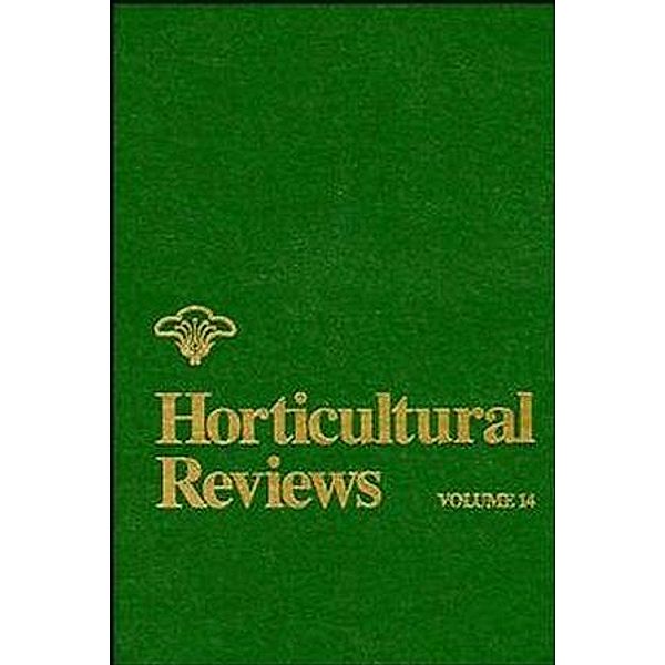 Horticultural Reviews, Volume 14 / Horticultural Reviews Bd.14