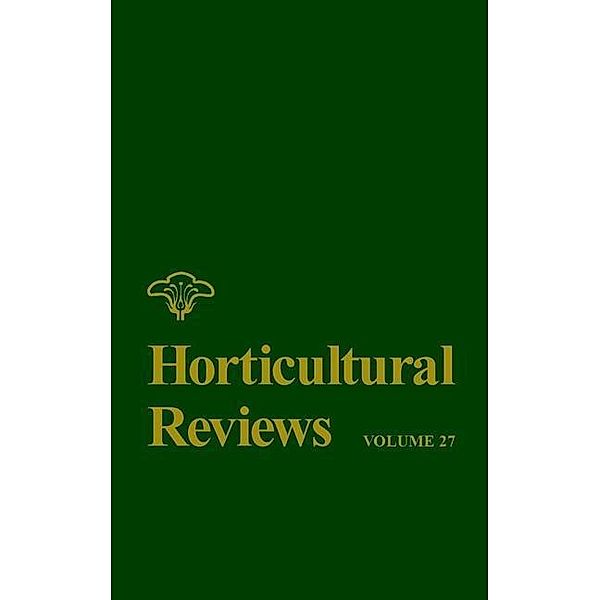 Horticultural Reviews, Volume 27