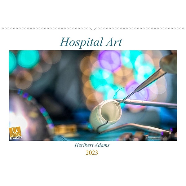 Hospital Art (Wandkalender 2023 DIN A2 quer), Heribert Adams Lensviper