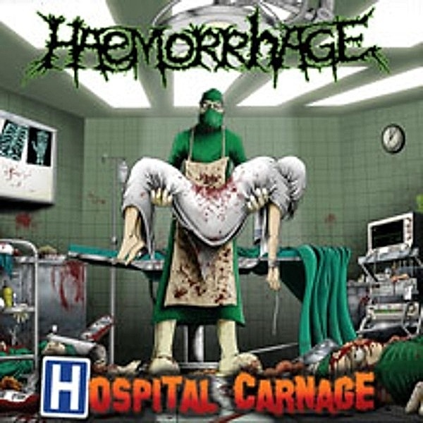 Hospital Carnage (Kelly Green With Black,Bone Whi, Haemorrhage