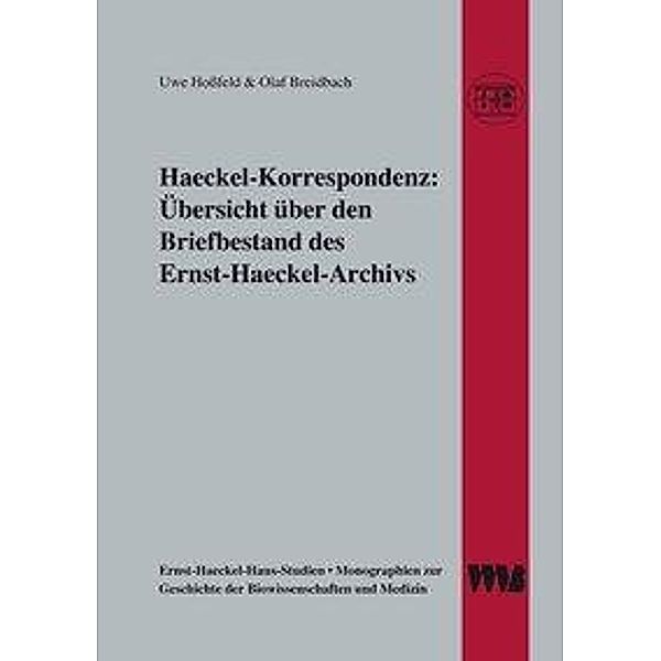 Hossfeld, U: Haeckel-Korrespondenz, Uwe Hossfeld, Olaf Breidbach