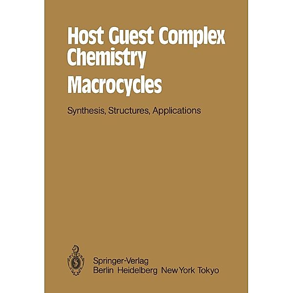 Host Guest Complex Chemistry Macrocycles